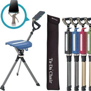 Ta-Da Chair Step 2 Gold/Walking Pole